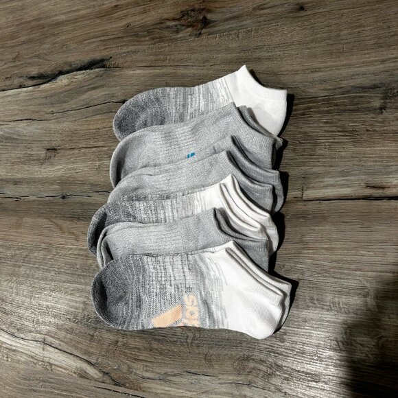 Adidas Women's 6-pairs Aeroready Superlite No Show Socks | Size 5-10 - Picture 2 of 2